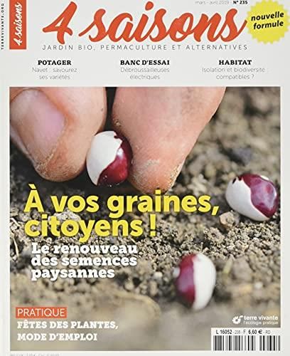 4 saisons du jardinage bio (les) N° 216 janvier/février 2016